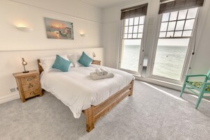Apartamento superluxo, suíte, vista para o mar (Pier View Apartment) | 3 quartos