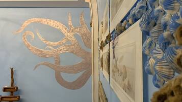 Design Room, Non Smoking, Garden View (Deniz) | Egyptian cotton sheets, premium bedding, down duvets