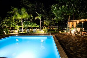 Outdoor pool - The Muse Country House POOL -Gole  Alcantara  (Motta Camastra (San Cataldo) Gole Alcantara)