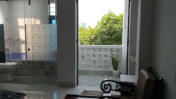 Herbergi með tvíbreiðu rúmi - svalir | Útsýni úr herberginu