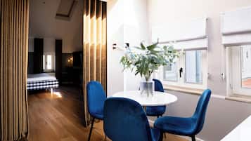 Loft, sauna | Área de sala de estar | Smart TV, Netflix y servicios de streaming