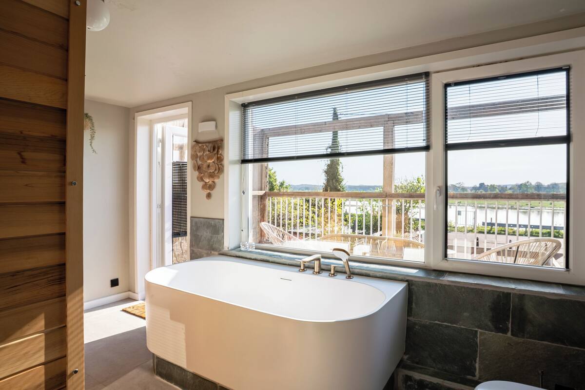 Loft, sauna | Bagno | Set di cortesia gratuito, asciugacapelli, asciugamani, sapone