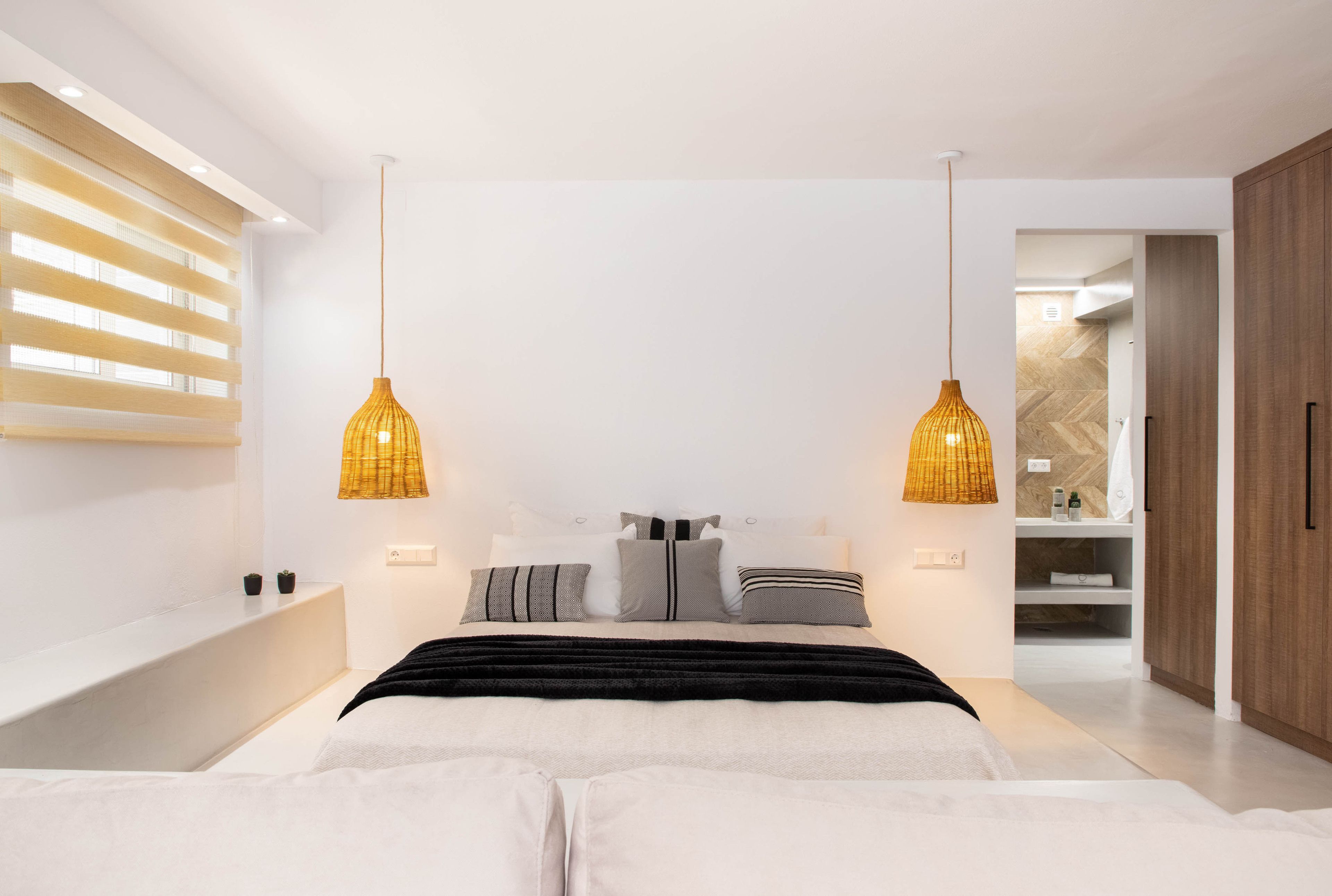 Suite Mewah, tepi pantai | Seprai premium, bantalan ekstra lembut, brankas, dan tirai kedap cahaya