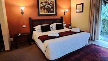Executive Double Room, 1 King Bed, Garden View | In-room safe, laptop workspace, iron/ironing board, free WiFi