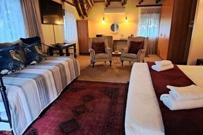 Executive Double Room, 1 King Bed, Garden View | In-room safe, laptop workspace, iron/ironing board, free WiFi