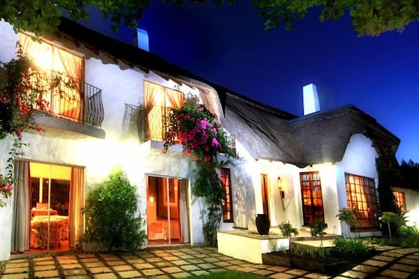 Front of property – evening/night