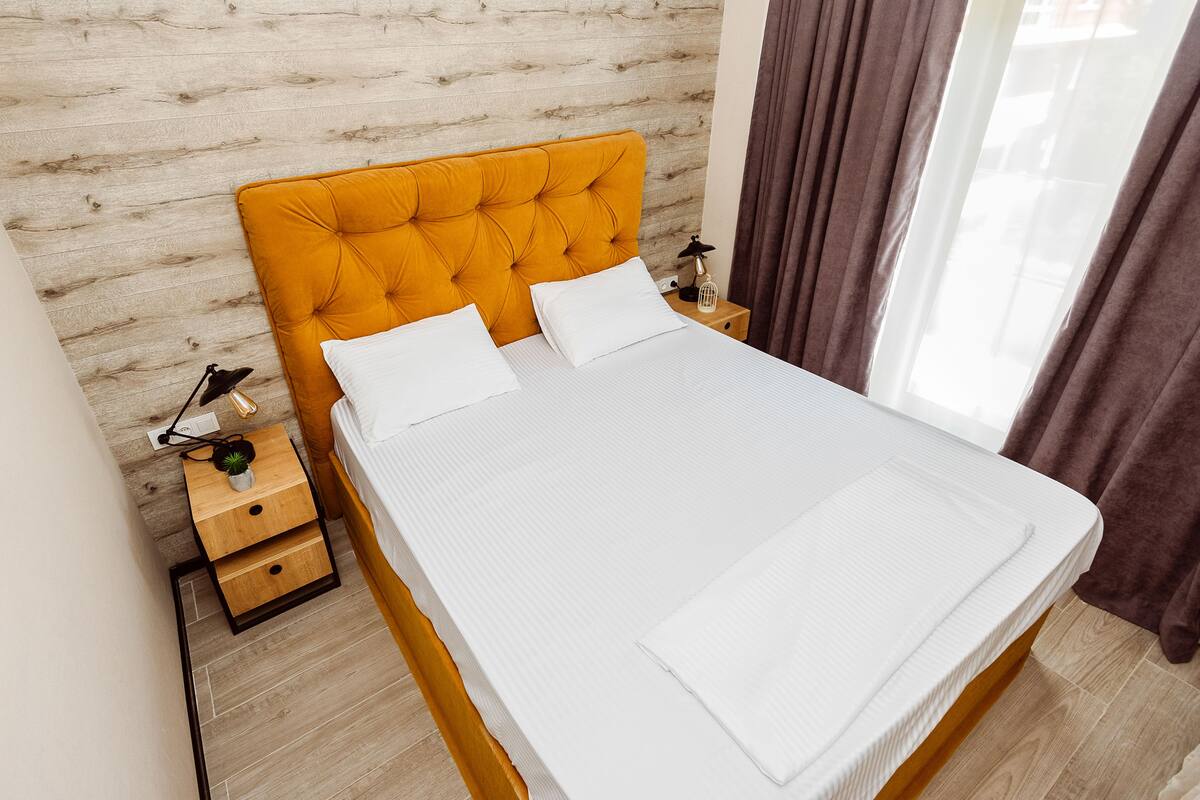 Deluxe Double Room, Sea View | In-room safe, desk, laptop workspace, blackout curtains