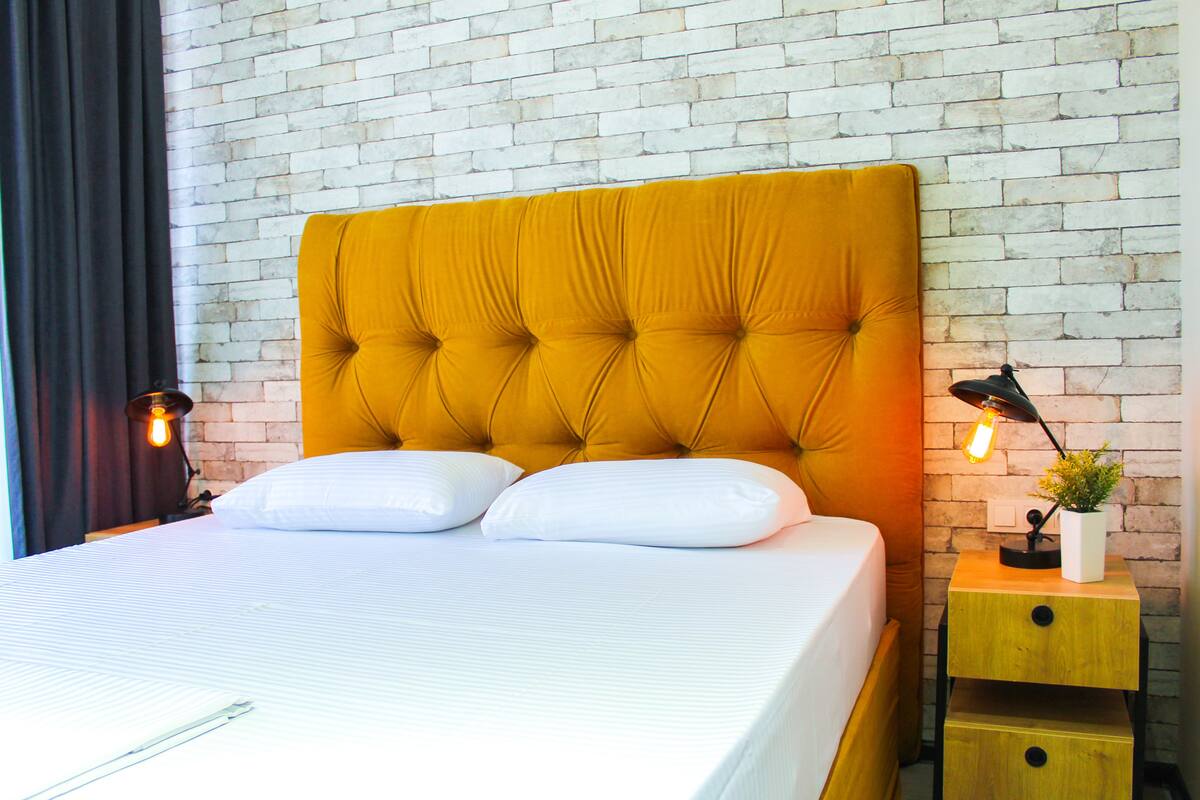Standard Double Room, Sea View | In-room safe, desk, laptop workspace, blackout curtains
