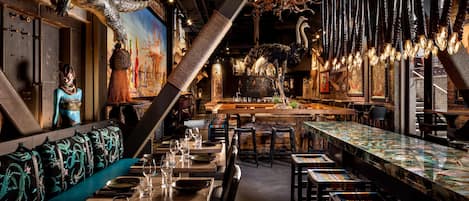 3 bars/lounges, tapas bar, gastropub, rooftop bar