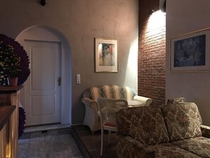 Sitteområde i lobbyen