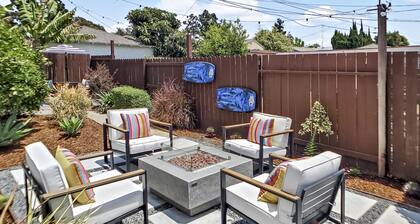 Close to Beach & Major Attractions. Outdoor Patio with Firepit. Free Parking.