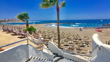 Vlak bij het strand, strandlakens