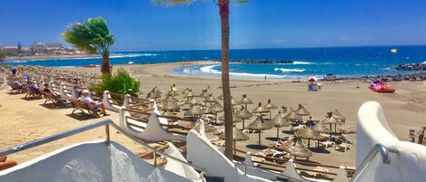 Beach nearby, beach towels