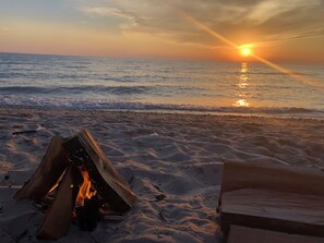 Tumbonas y toallas de playa