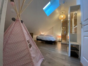 4 Schlafzimmer, schallisolierte Zimmer, Bügeleisen/Bügelbrett