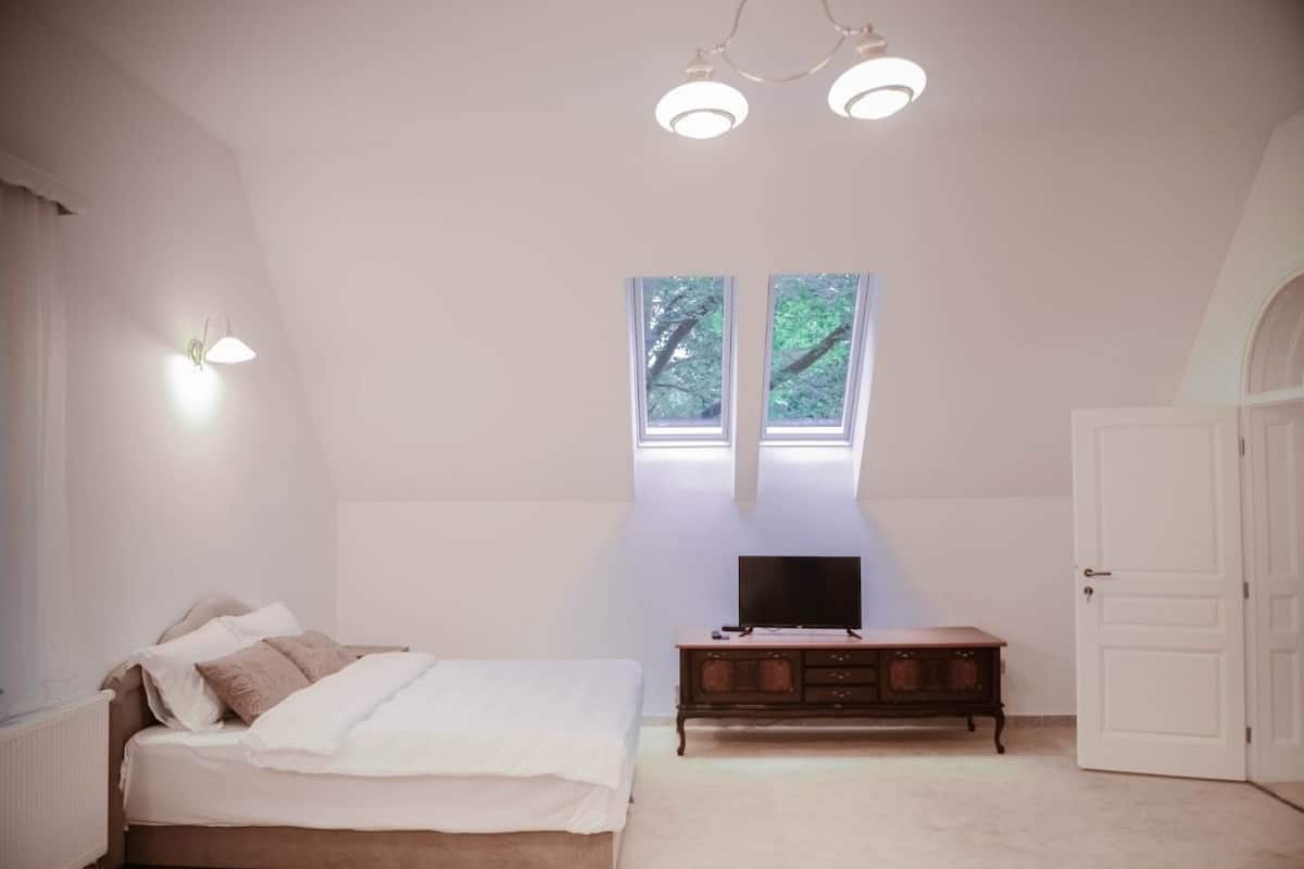 Double Room, Courtyard View | Premium bedding, in-room safe, desk, laptop workspace