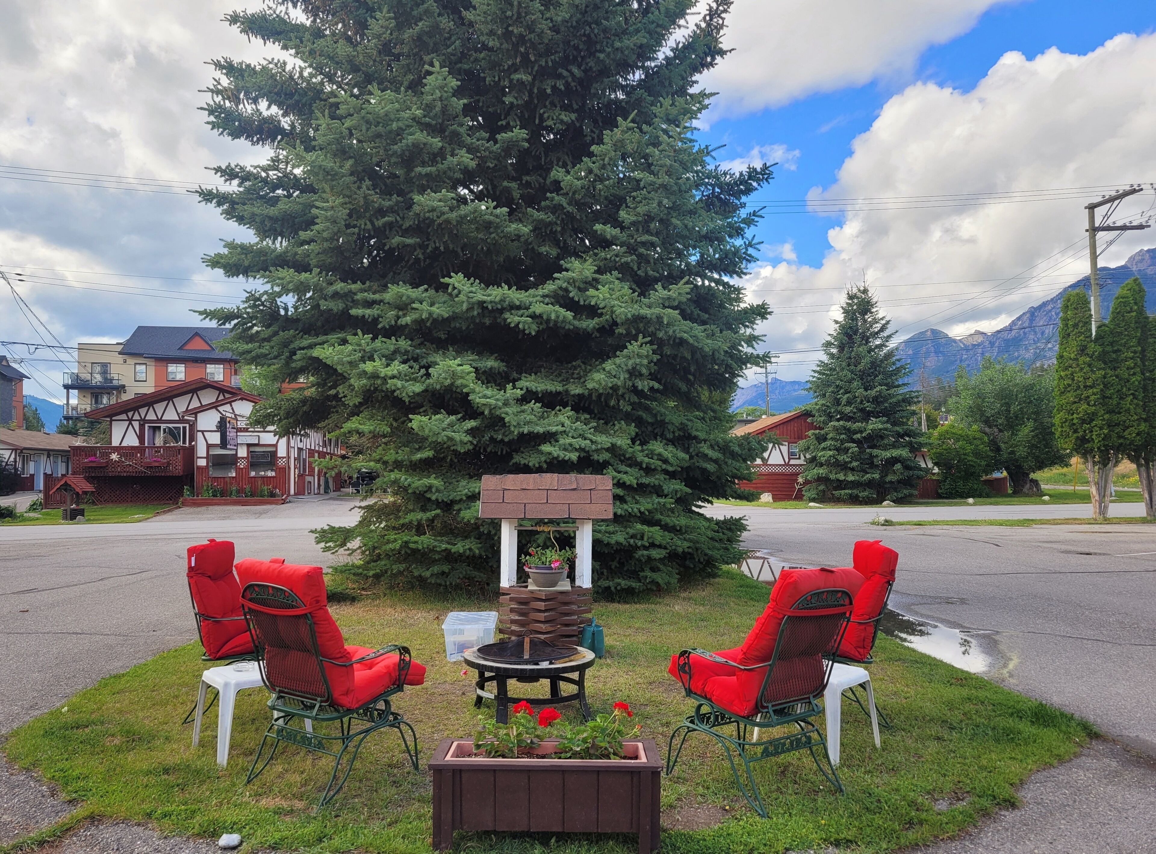 Majoituspaikan julkisivu