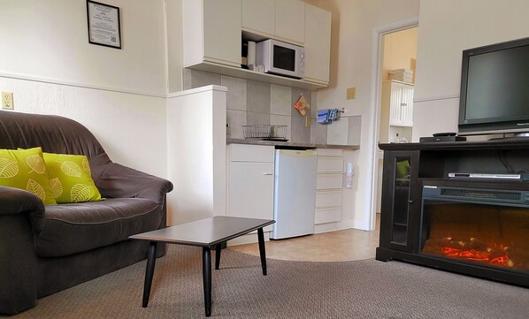 华丽套 房, 1 张大床 | 起居区