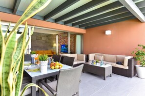 Terrace/patio - Salobre Golf Villas - Holiday Rental Par 4 - 8 (San Bartolomé de Tirajana)