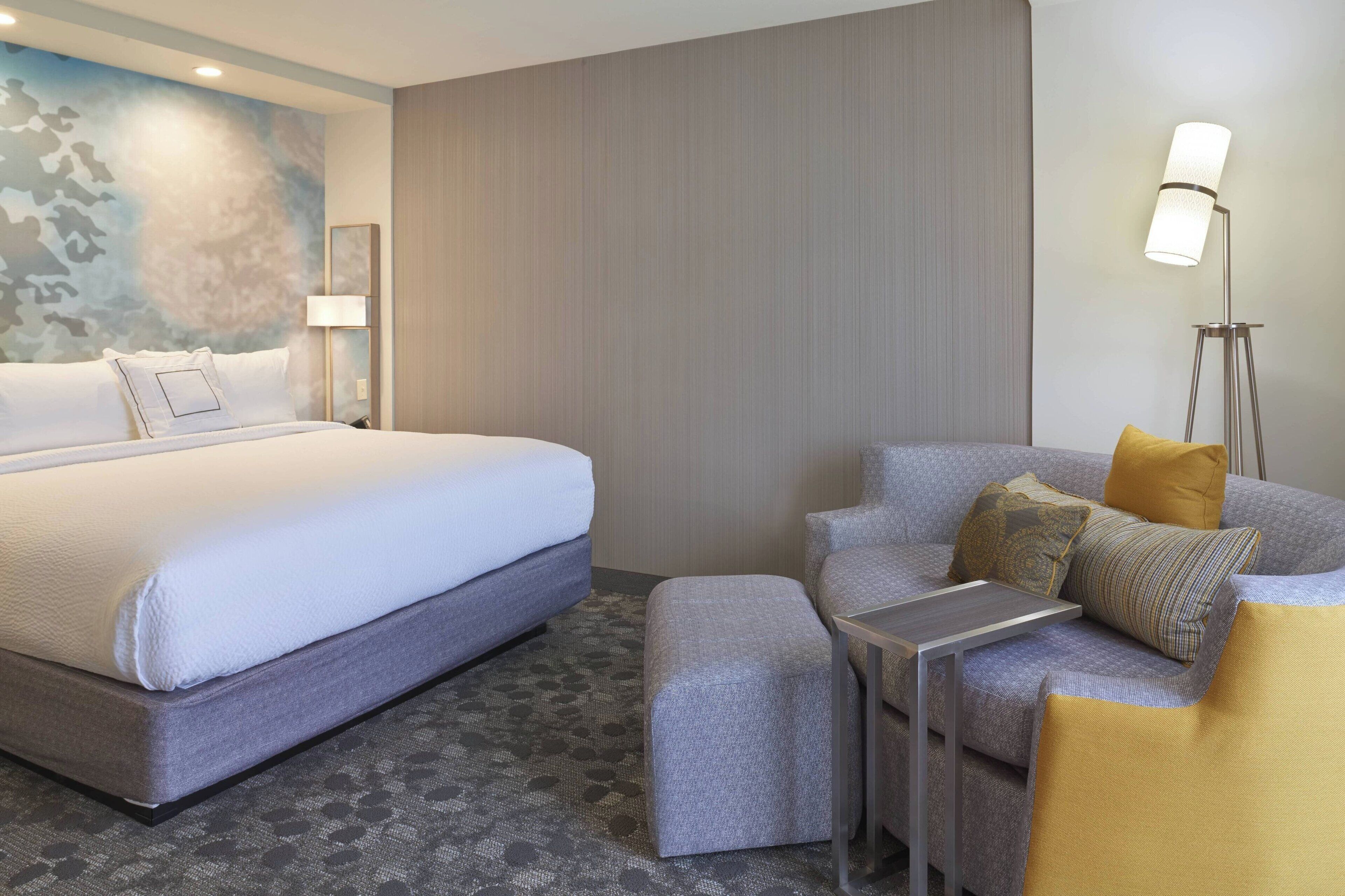 room, 1 king bed with sofa bed, non smoking | desk, blackout curtains, iron/ironing board, free wifi