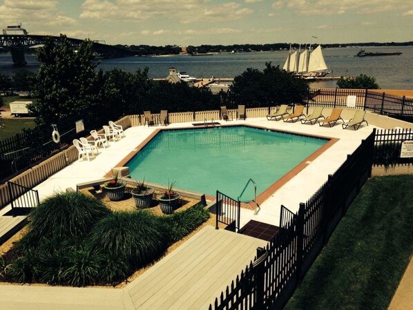 Seasonal outdoor pool