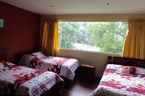 Comfort driepersoonskamer | Een strijkplank/strijkijzer, gratis wifi, beddengoed