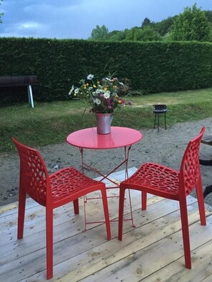 Mobile Home, 2 chambres, vue jardin | Vue de la chambre