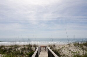 On the beach