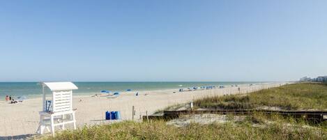 Accommodatie ligt op het strand