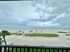 On the beach