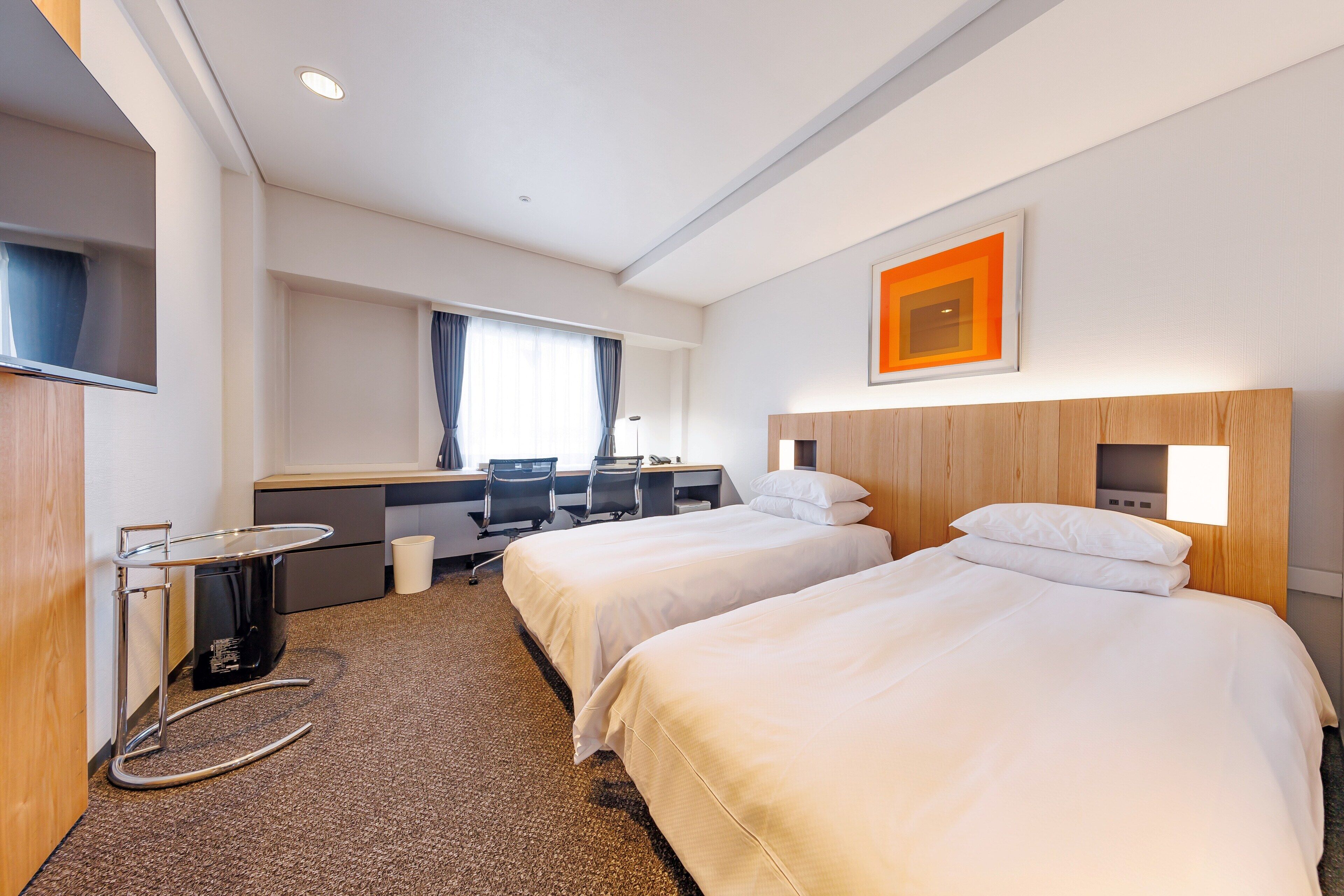 twin room, non smoking | desk, blackout curtains, iron/ironing board, free wifi