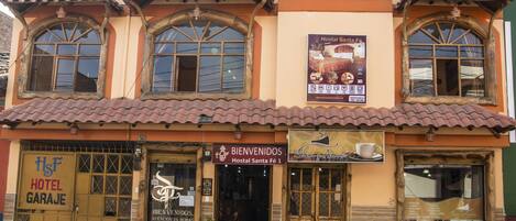 Façade de l’hébergement