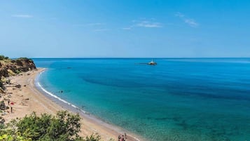 Tæt på stranden