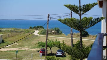 Double or Twin Room, Sea View | Laptop workspace, blackout drapes, free WiFi, bed sheets