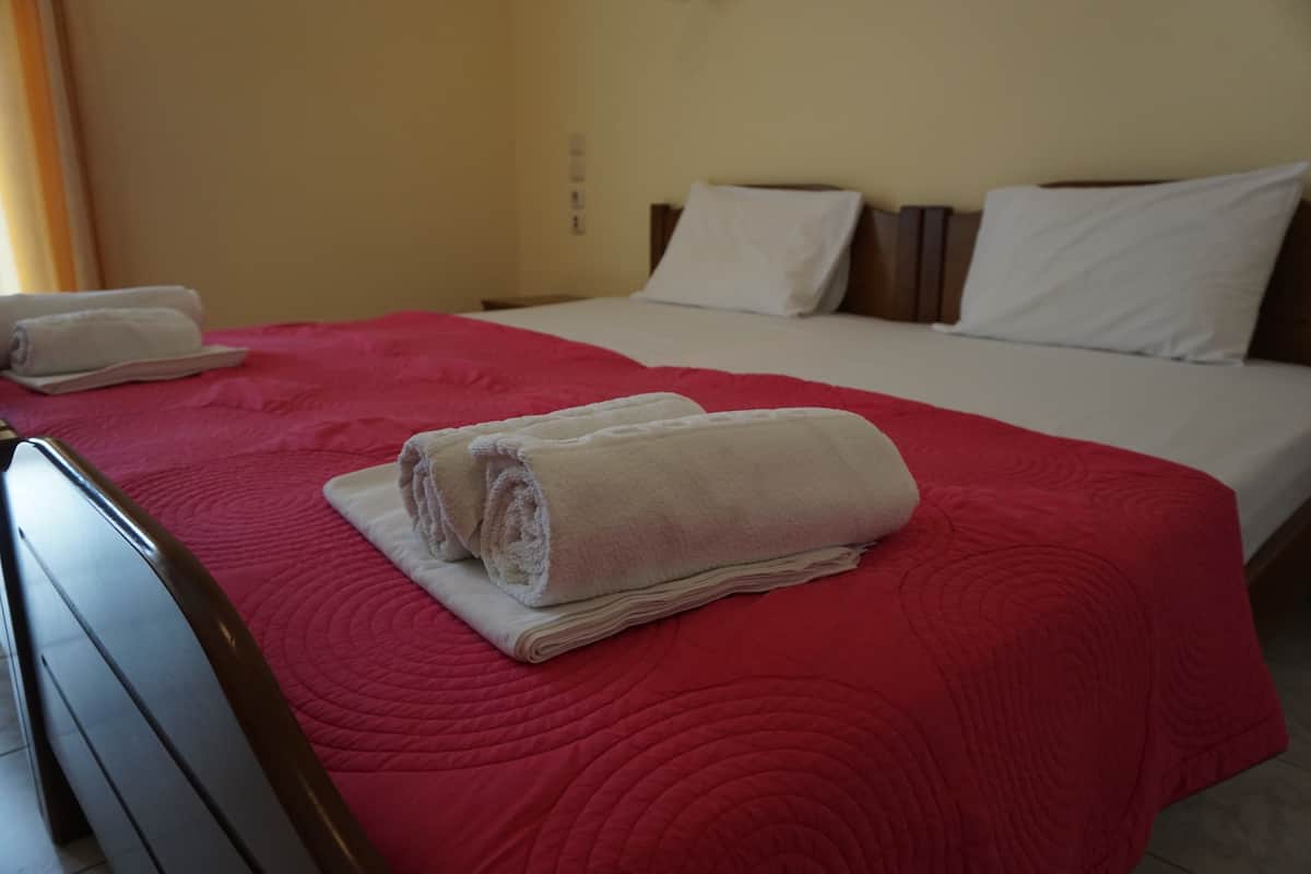 Laptop workspace, blackout drapes, free WiFi, bed sheets