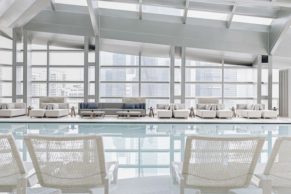 Indoor pool, open 6:00 AM to 10:00 PM, free pool cabanas, pool umbrellas