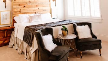 The Louis Winston Suite | Premium bedding, memory foam beds, individually decorated