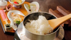 Breakfast meal - Shizuka Hanaougi (Kyotango)