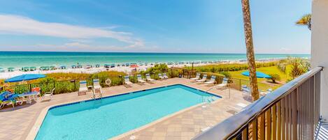Una piscina climatizada
