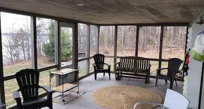 Cottage para familias w / vistas espectaculares de Round Lake-Hayward, WI