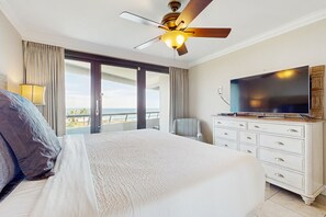 2 bedrooms, iron/ironing board, free Internet, bed sheets