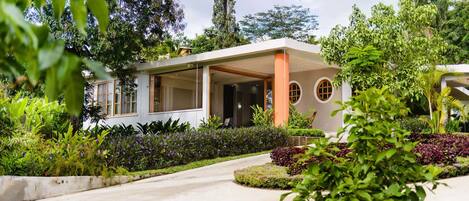 Voorkant van accommodatie