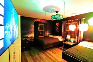 3 dormitorios, tabla de planchar con plancha, wifi gratis y ropa de cama