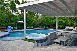 Una piscina climatizada