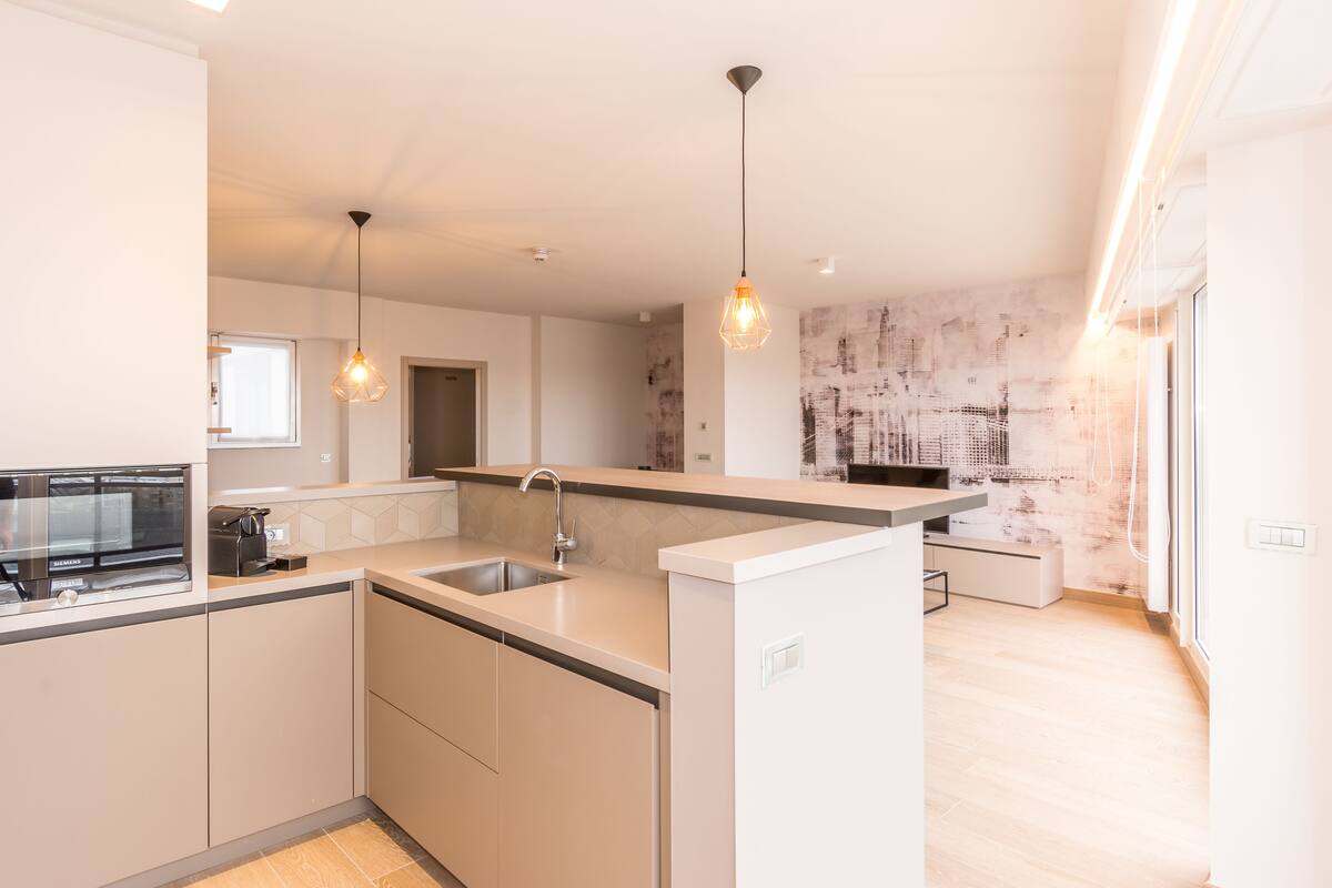 Penthouse | Woonruimte | Flatscreentelevisie