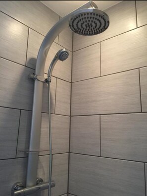 Single Room | Bathroom shower - Hotel Restaurant Achilles (Kirkel)