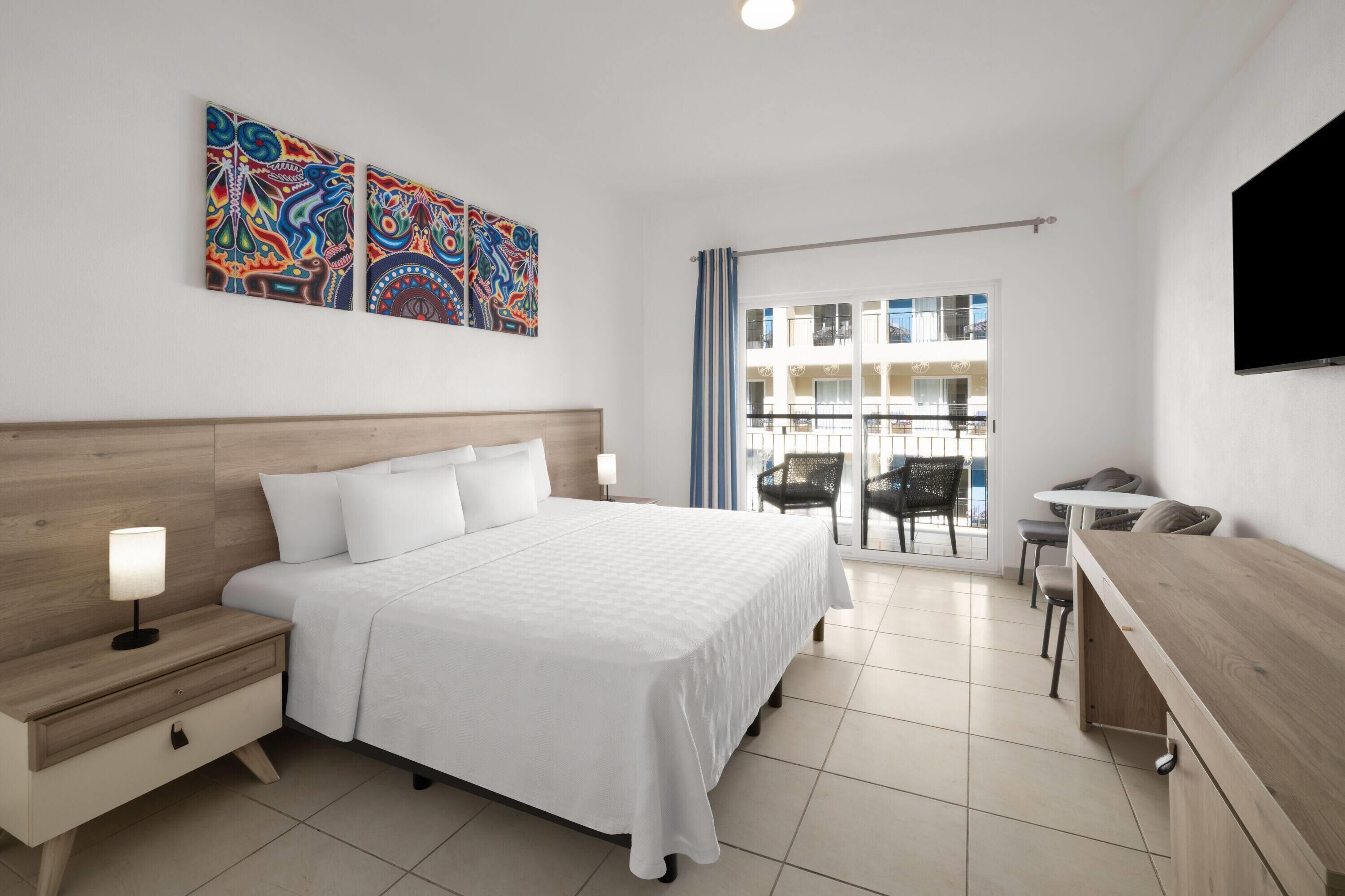 Room, 1 King Bed, Ocean View | In-room safe, iron/ironing board, free cribs/infant beds, bed sheets