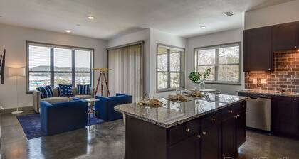 Lakefront Luxury with epic views, a private marina and boat slip.