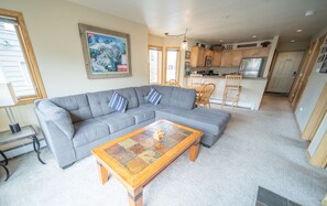 TV, fireplace, stereo