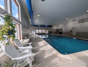 Una piscina riscaldata